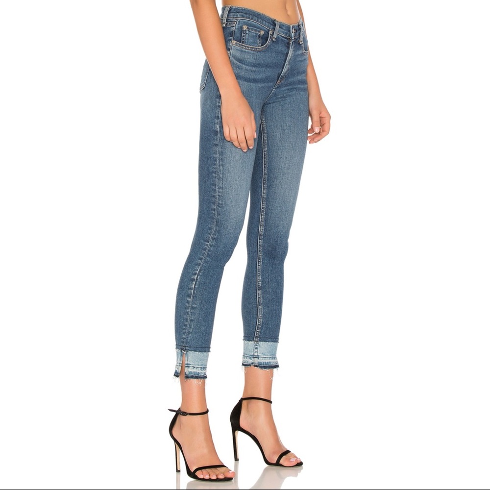 Rag & Bone 10” Capri - Crows Nest - Size 27 - image 3